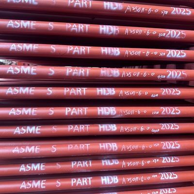 Customized Heat Transfer Area and Coil Length Boiler Superheater Coils with Painted Surface Treatment